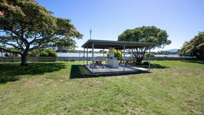 BBQ Area In Front Of The Beach