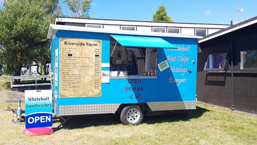 Little Blue Food Cart