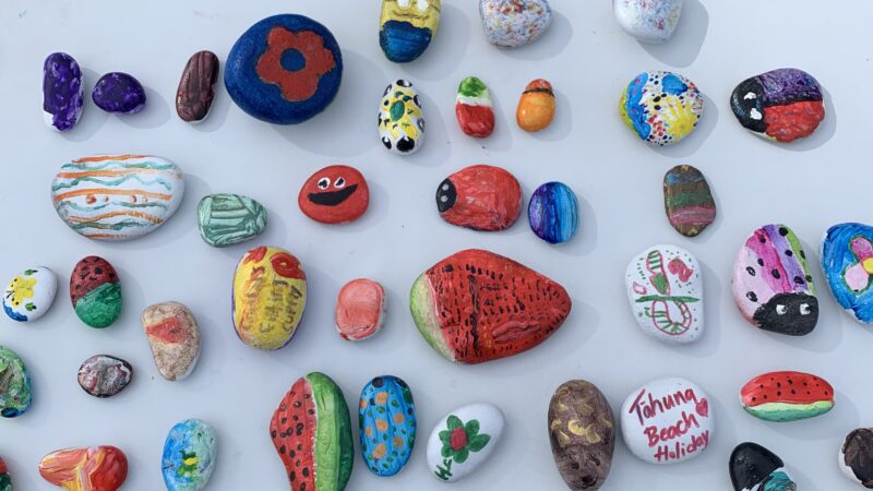 Painted rocks