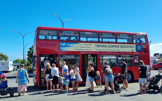 Summer Beach Bus