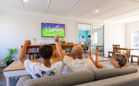 TV Lounge at the Holiday Park